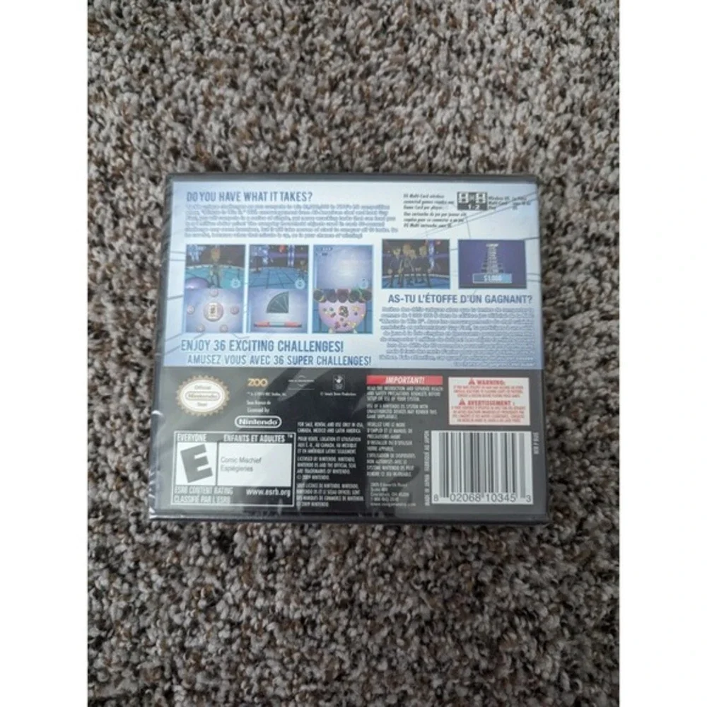 Minute to Win It Nintendo DS 2010 Factory Sealed Guy Fieri Videogame‎ NEW